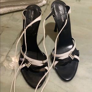 Sergio Rossi strait sandal